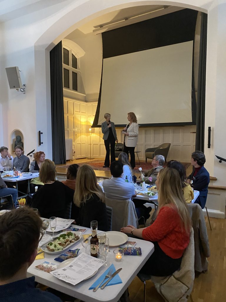 Deputy Vice-Chancellor Lena Eskilsson and Pro Vice-Chancellor Ann-Kristin Wallengren