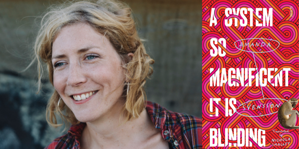 Amanda svensson and book cover