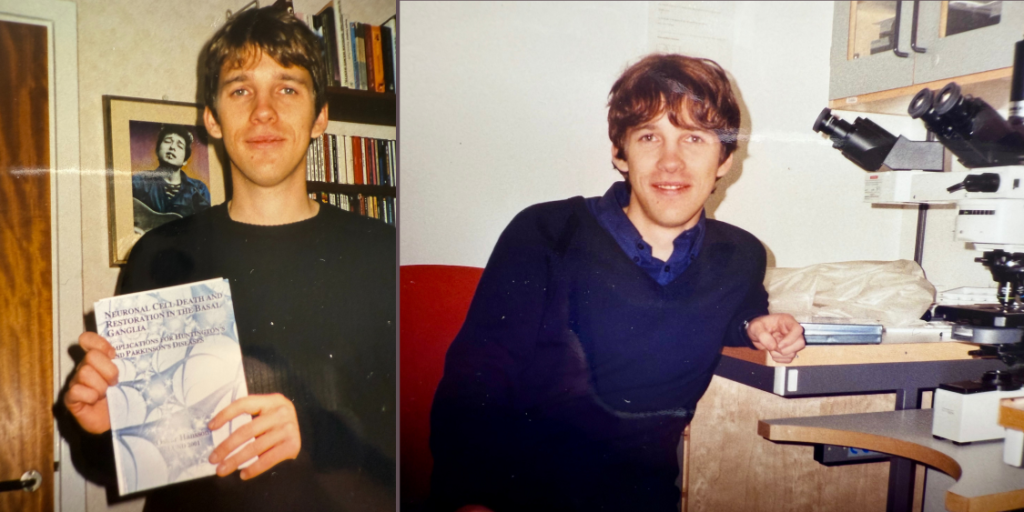 Young Oskar Hansson in Lund