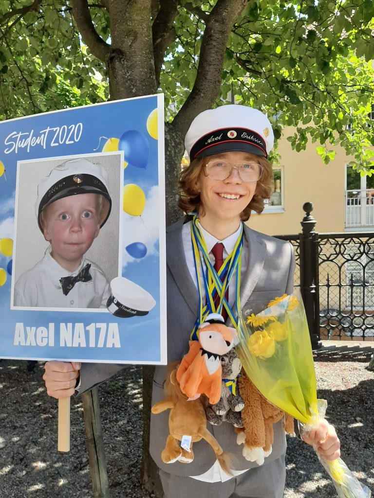 Swedish upper-secondary graduation.