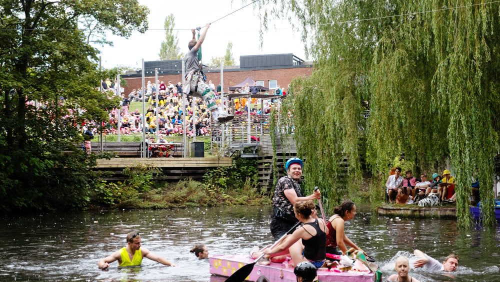 Lake Sjön on the LTH campus