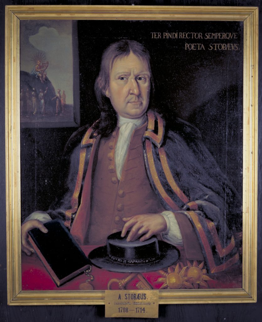 Portrait of Andreas Stobaeus as Vice-Chancellor. 