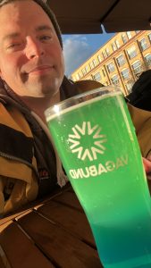 Erik Mell and colorful radler