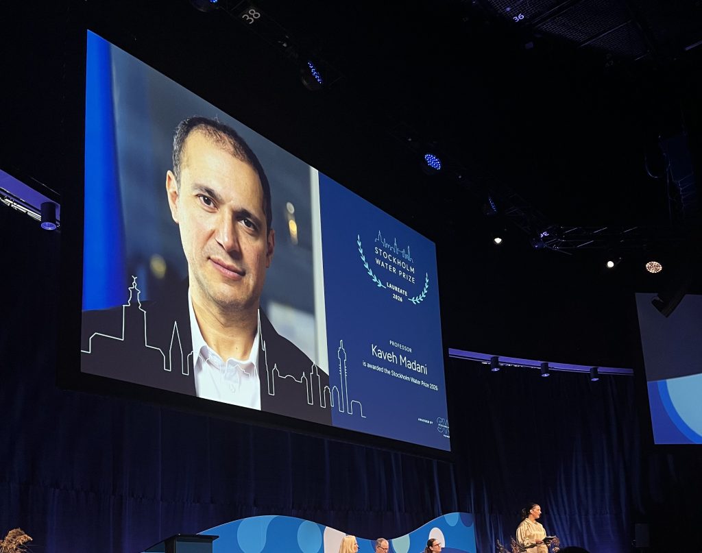 Meet the Laureate Kaveh Madani